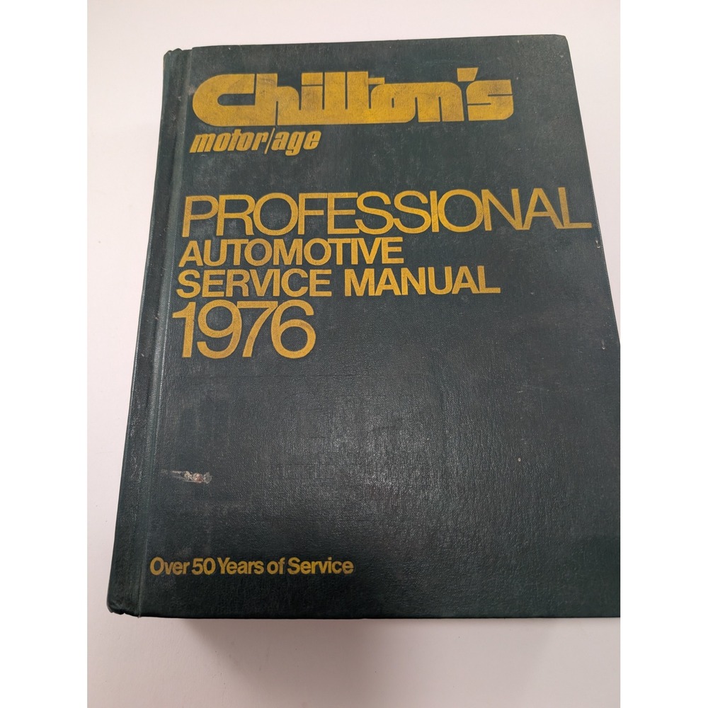 Chilton Motor Age Professional Automotive Service Manual 1976 Ford Chevy Dodge